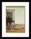 Man Dyeing Cloth, early 1830's by Unknown