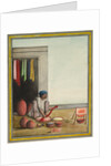 Man Dyeing Cloth, early 1830's by Unknown
