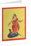 Manasa, The Snake Goddess, 1800s by Unknown