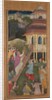 Mary ascends the stairs to the temple, from a Mir?at al-quds…, 1602-1604 by Unknown