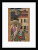 Mary ascends the stairs to the temple, from a Mir?at al-quds…, 1602-1604 by Unknown