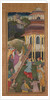 Mary ascends the stairs to the temple, from a Mir?at al-quds…, 1602-1604 by Unknown