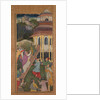 Mary ascends the stairs to the temple, from a Mir?at al-quds…, 1602-1604 by Unknown