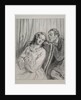 Masques et visages: Par-ci, par-la: Mame Beauminet, ta majeste…, 1857-58 by Paul Gavarni