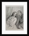 Masques et visages: Par-ci, par-la: Mame Beauminet, ta majeste…, 1857-58 by Paul Gavarni