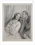 Masques et visages: Par-ci, par-la: Mame Beauminet, ta majeste…, 1857-58 by Paul Gavarni
