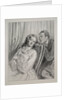 Masques et visages: Par-ci, par-la: Mame Beauminet, ta majeste…, 1857-58 by Paul Gavarni