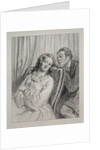 Masques et visages: Par-ci, par-la: Mame Beauminet, ta majeste…, 1857-58 by Paul Gavarni