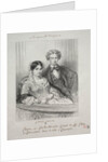 Masques et visages: Paric, par-la: Phèdre au Théâtre-Francais…, 1857-1858 by Paul Gavarni