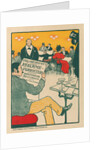 Masters of the Poster: Poster for Exhibition of Artistic Posters of Wilhelm Söborg, c. 1895 by Paul Gustav Fischer; Soborg