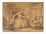 Maternal Solicitude, 1777 by Jean Baptiste Le Prince