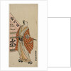 Matsumoto Koshiro IV as a Townsman Standing Beside a Water Barrel, c. 1770 by Torii Kiyomitsu