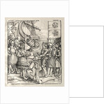 Maximilian Makes Peace with Henry VII by Peter Flötner (possibly)