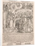 Maximilian Presented by His Patron Saints to the Almighty, 1519 by Hans Springinklee