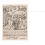 Maximilian Presented by His Patron Saints to the Almighty, 1519 by Hans Springinklee