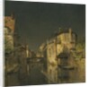 Midnight, 1891 by Jean-Charles Cazin