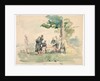 Militaires sous un arbre by Isidore Pils