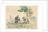 Militaires sous un arbre by Isidore Pils