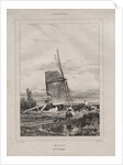 Mill in the Sologne, France, 1835 by Jules Dupré