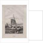 Mill in the Sologne, France, 1835 by Jules Dupré