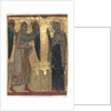 Miniature Excised from a Book of Hours: The Annunciation, late 1200s by Unknown
