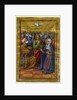 Miniature from a Book of Hours: The Pentecost, c. 1500 by Jean Poyet