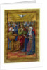 Miniature from a Book of Hours: The Pentecost, c. 1500 by Jean Poyet