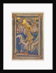 Miniature from a Compendium of Saints Lives: Saint Catherine of Alexandria…, c. 1200-1210 by Unknown