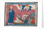 Miniature from a Manuscript of the Apocalypse: The Fall of Babylon, c. 1295 by Unknown