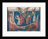 Miniature from a Manuscript of the Apocalypse: The War in Heaven, c. 1295 by Unknown