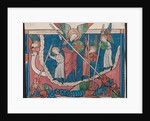 Miniature from a Manuscript of the Apocalypse: The War in Heaven, c. 1295 by Unknown