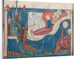 Miniature from a Manuscript of the Apocalypse: The Woman Clothed with the Sun, c. 1295 by Unknown