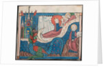 Miniature from a Manuscript of the Apocalypse: The Woman Clothed with the Sun, c. 1295 by Unknown