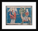 Miniature from a Manuscript of the Apocalypse: The Woman upon the Scarlet Beast, c. 1295 by Unknown