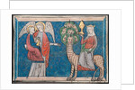 Miniature from a Manuscript of the Apocalypse: The Woman upon the Scarlet Beast, c. 1295 by Unknown