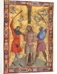 Miniature from a Mariegola: The Flagellation, c. 1350-1375 by Lorenzo Veneziano