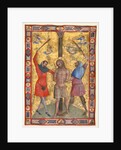 Miniature from a Mariegola: The Flagellation, c. 1350-1375 by Lorenzo Veneziano