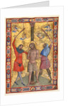 Miniature from a Mariegola: The Flagellation, c. 1350-1375 by Lorenzo Veneziano