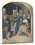Miniature from a Speculum Historiale: Claudius Designates Nero as His Successor, 1447-60 by Master of Jouvenel des Ursins