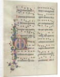Missale: Fol. 183v: Cross, Foliage, 1469 by Bartolommeo Caporali