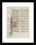 Missale: Fol. 183v: Cross, Foliage, 1469 by Bartolommeo Caporali
