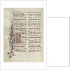 Missale: Fol. 183v: Cross, Foliage, 1469 by Bartolommeo Caporali