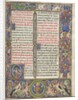 Missale: Fol. 9: Ordo Missalis, 1469 by Bartolommeo Caporali