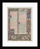 Missale: Fol. 9: Ordo Missalis, 1469 by Bartolommeo Caporali
