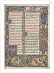 Missale: Fol. 9: Ordo Missalis, 1469 by Bartolommeo Caporali