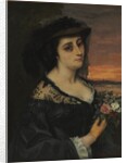 Mme L…, 1863 by Gustave Courbet
