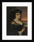 Mme L…, 1863 by Gustave Courbet