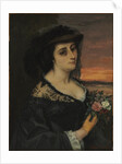 Mme L…, 1863 by Gustave Courbet