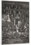 Moldavian Interior, 1856 by Rodolphe Bresdin