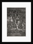 Moldavian Interior, 1856 by Rodolphe Bresdin